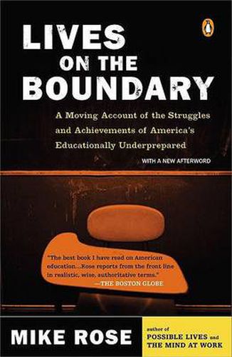 Cover image for Lives on the Boundary: A Moving Account of the Struggles and Achievements of America's Educationally Un derprepared