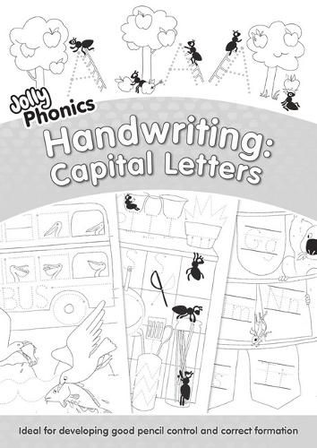 Cover image for Jolly Phonics Capital Letters Handwriting Book