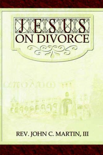 Cover image for Jesus on Divorce