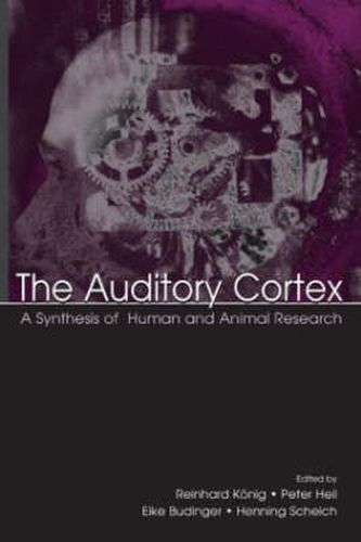 Cover image for The Auditory Cortex: A Synthesis of Human and Animal Research