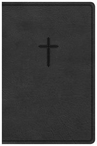 Cover image for CSB Everyday Study Bible, Black LeatherTouch