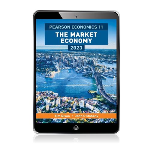 Cover image for Pearson Economics 11 The Market Economy Reader+ 2023