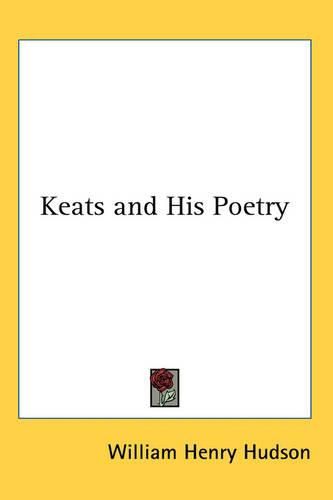 Cover image for Keats and His Poetry