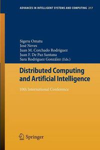 Cover image for Distributed Computing and Artificial Intelligence: 10th International Conference