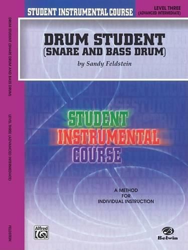 Cover image for Student Instr Course: Drum Student, Level III