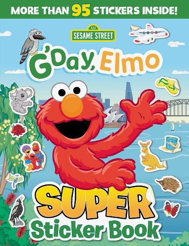 Cover image for G'Day, Elmo: Super Sticker Book (Sesame Street)