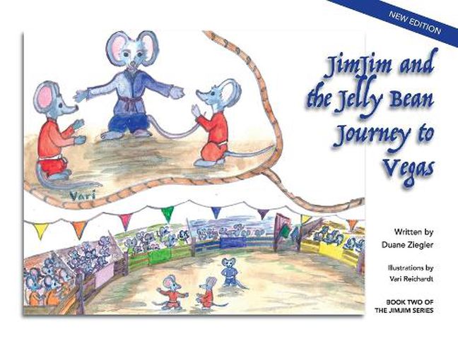 Cover image for JimJim and the Jelly Bean Journey to Vegas