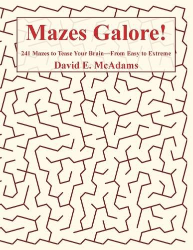 Cover image for Mazes Galore!