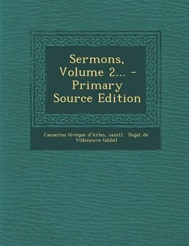 Cover image for Sermons, Volume 2...