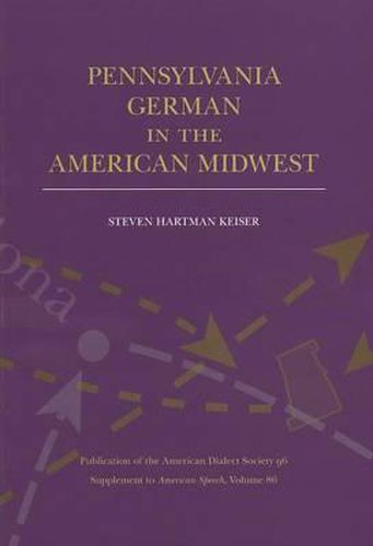 Cover image for Pennsylvania German in the American Midwest