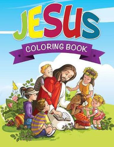 Cover image for Jesus Coloring Book