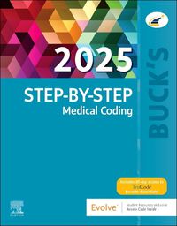 Cover image for Buck's Step-by-Step Medical Coding, 2025 Edition