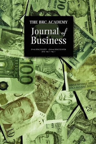 Cover image for The BRC Academy Journal of Business