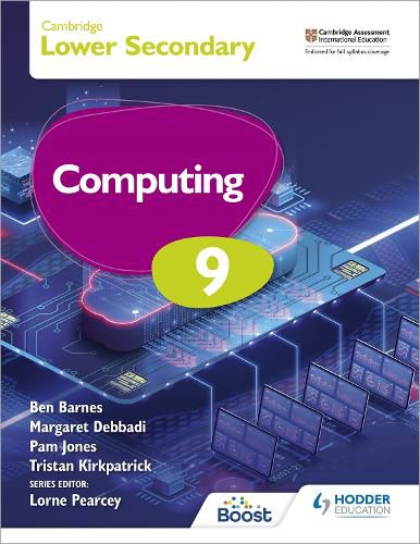 Cover image for Cambridge Lower Secondary Computing 9 Student's Book