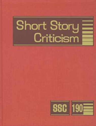 Cover image for Short Story Criticism: Excerpts from Criticism of the Works of Short Fiction Writers