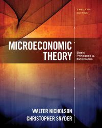 Cover image for Microeconomic Theory: Basic Principles and Extensions