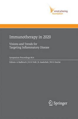 Cover image for Immunotherapy in 2020: Visions and Trends for Targeting Inflammatory Disease