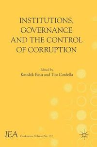 Cover image for Institutions, Governance and the Control of Corruption