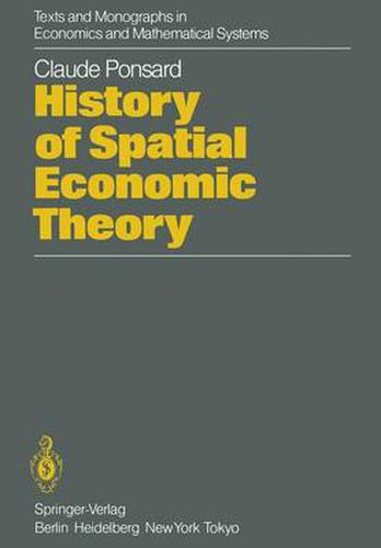 History of Spatial Economic Theory