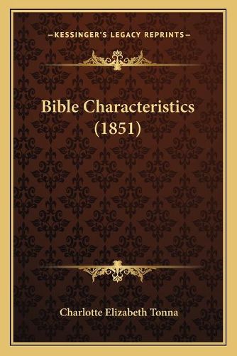 Bible Characteristics (1851)