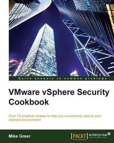 Cover image for VMware vSphere Security Cookbook