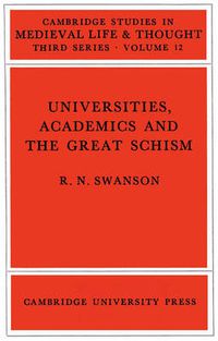 Cover image for Universities, Academics and the Great Schism