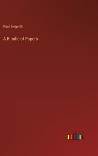 Cover image for A Bundle of Papers