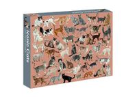 Cover image for Iconic Cats: 1,000-Piece Jigsaw Puzzle