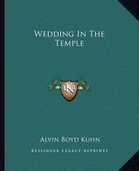 Cover image for Wedding in the Temple