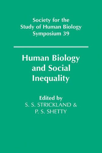 Cover image for Human Biology and Social Inequality