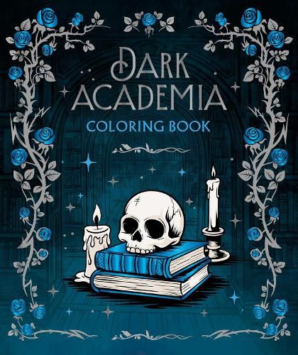Cover image for Dark Academia Coloring Book