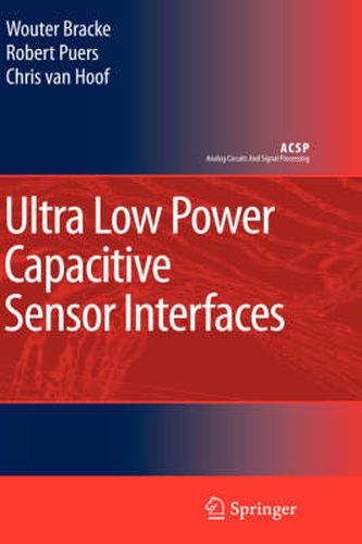 Cover image for Ultra Low Power Capacitive Sensor Interfaces