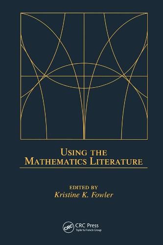 Cover image for Using the Mathematics Literature