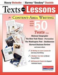 Cover image for Texts and Lessons for Content-Area Writing