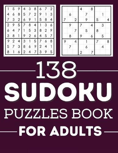 Cover image for Sudoku Puzzles Book for Adults