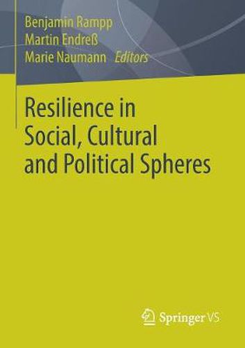 Cover image for Resilience in Social, Cultural and Political Spheres