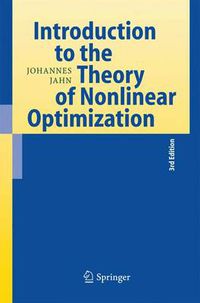 Cover image for Introduction to the Theory of Nonlinear Optimization