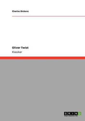 Cover image for Oliver Twist