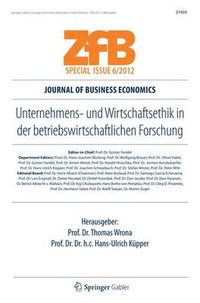 Cover image for Unternehmens- Und Wirtschaftsethik in Der Betriebswirtschaftlichen Forschung