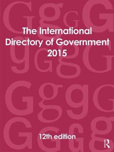 Cover image for The International Directory of Government 2015