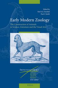 Cover image for Early Modern Zoology: The Construction of Animals in Science, Literature and the Visual Arts (2 vols.)