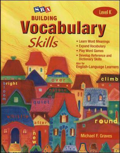 Cover image for Building Vocabulary Skills, Student Edition, Level K