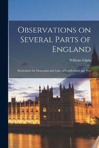 Cover image for Observations on Several Parts of England