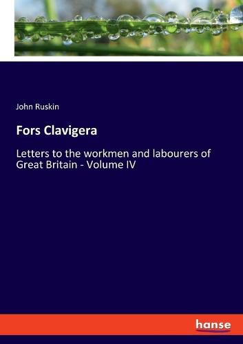 Cover image for Fors Clavigera