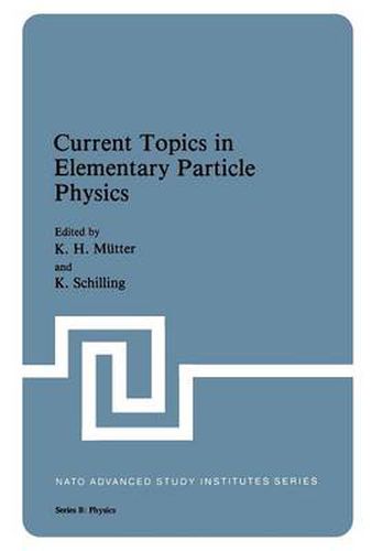 Cover image for Current Topics in Elementary Particle Physics