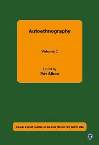 Cover image for Autoethnography