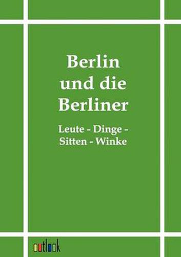 Cover image for Berlin und die Berliner