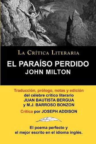 Cover image for El Paraiso Perdido de John Milton, Coleccion La Critica Literaria Por El Celebre Critico Literario Juan Bautista Bergua, Ediciones Ibericas