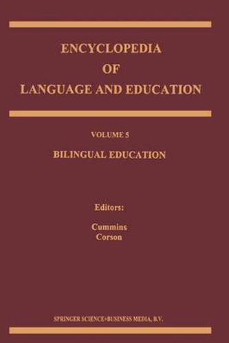 Cover image for Bilingual Education