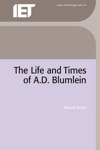 Cover image for The Life and Times of A.D. Blumlein